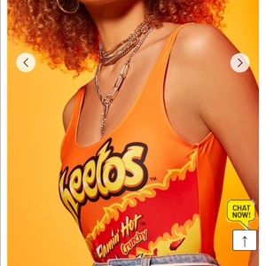 Flaming Hot Cheetos Body Suit